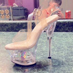 Pleasers worn a couple times